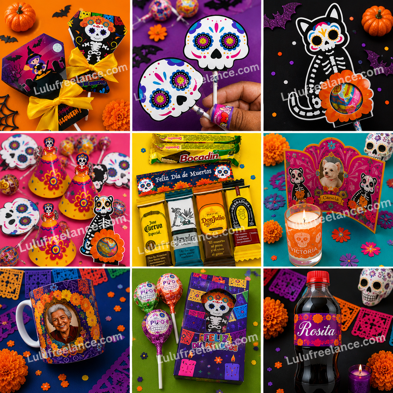 Kit Halloween y Día de Muertos 2025