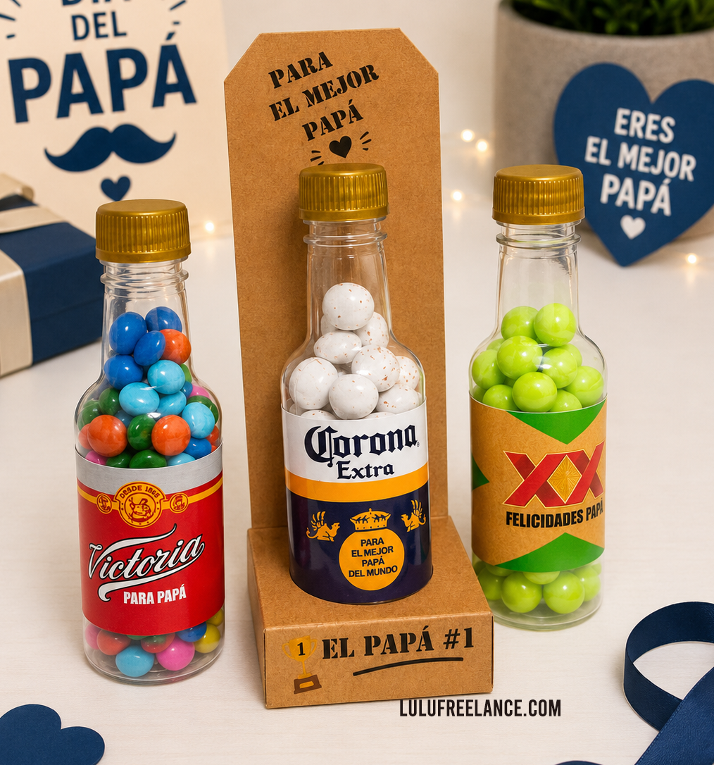 Botellitas para Papá