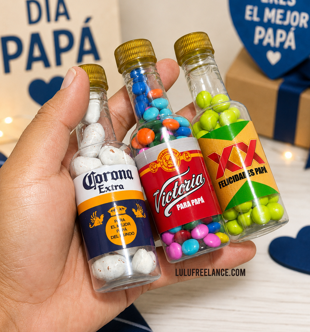 Botellitas para Papá