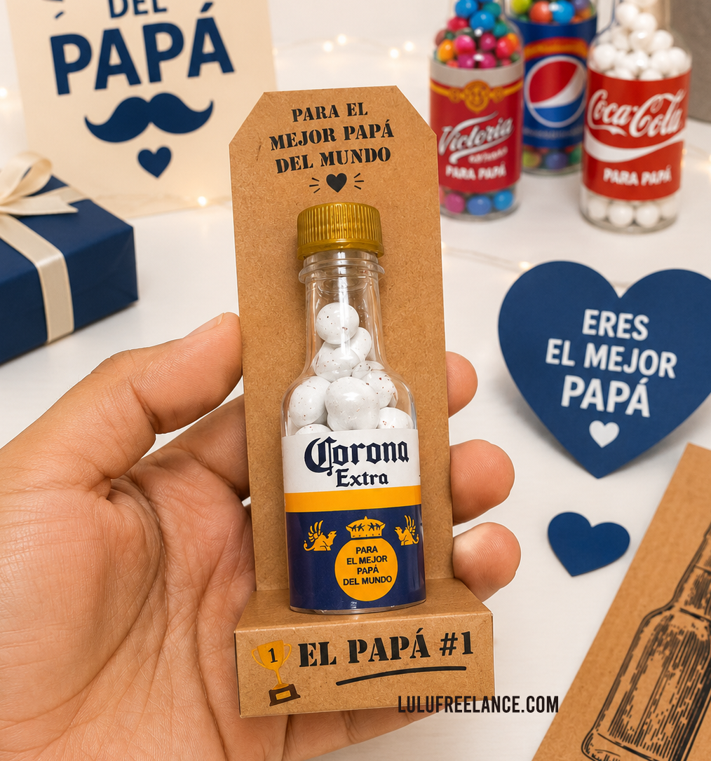 Botellitas para Papá