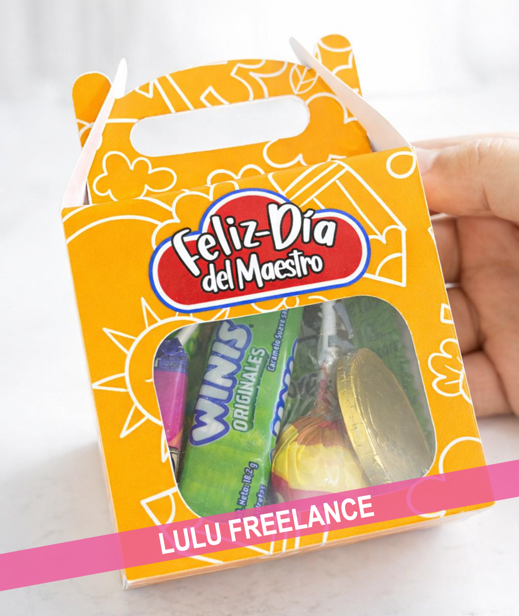 Cajitas Mini Boxlunch Día del Maestro