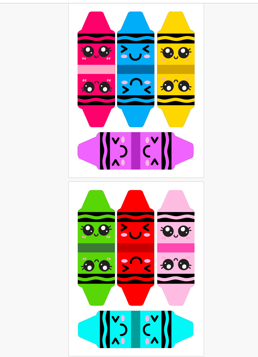 Paletas Crayola