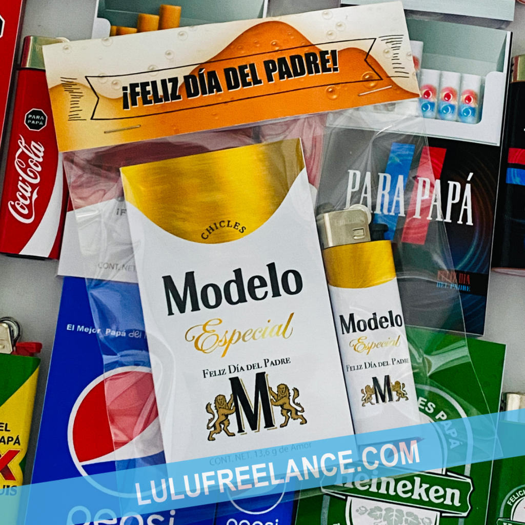 Chicles y Encendedores para Papá
