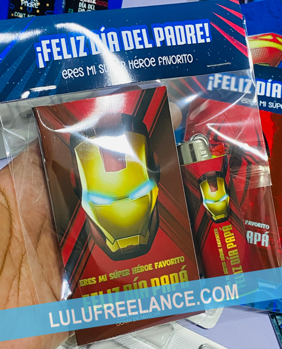 Chicles y Encendedores Día del Padre