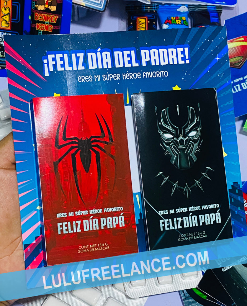 Chicles y Encendedores Día del Padre