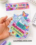 Asignaturas Primaria Etiquetas