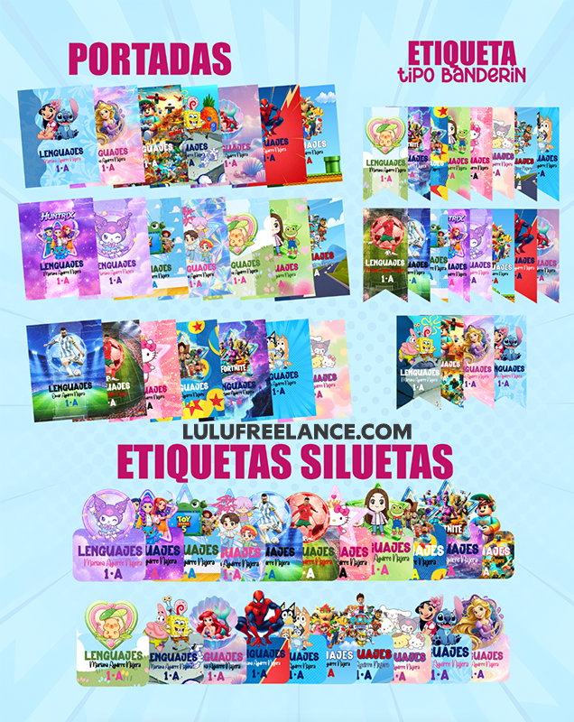 Etiquetas Escolares