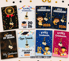 Tarjetas para llaveros Graduaciones