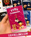 Tarjetas para llaveros Graduaciones