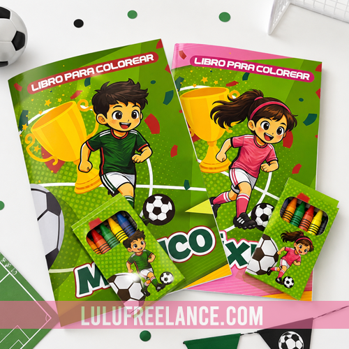 LIBRO PARA COLOREAR FUTBOL