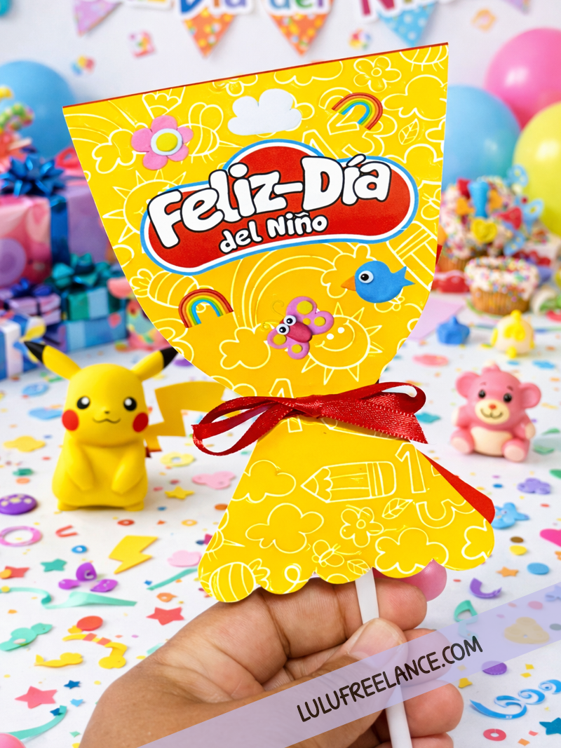 Paleta Payaso Día del Niño
