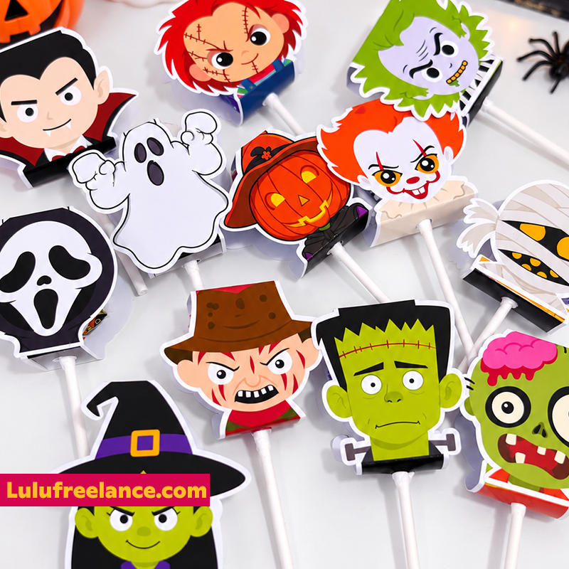 Paletas Halloween