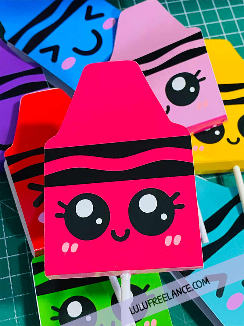Paletas Crayola