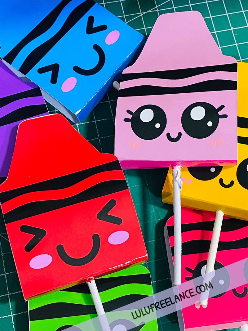 Paletas Crayola