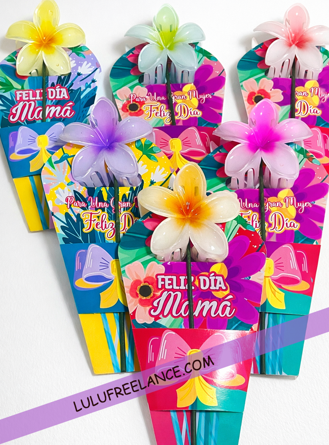 Porta Pinza Hawaiana Edición Día de las Madres y de la Mujer y sin temática