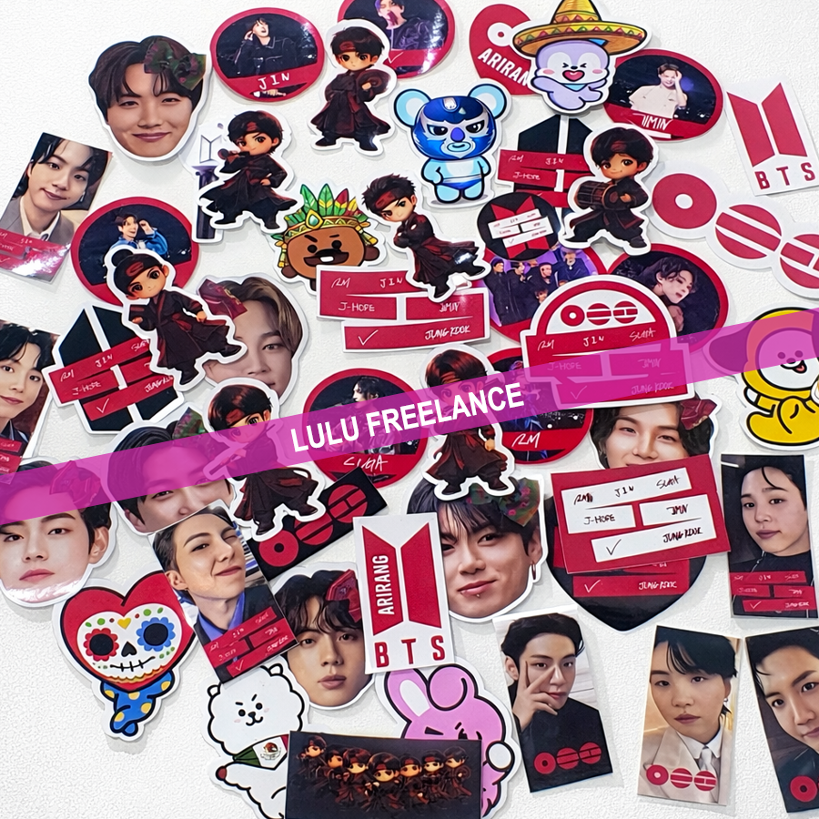 50 stickers BTS Arirang