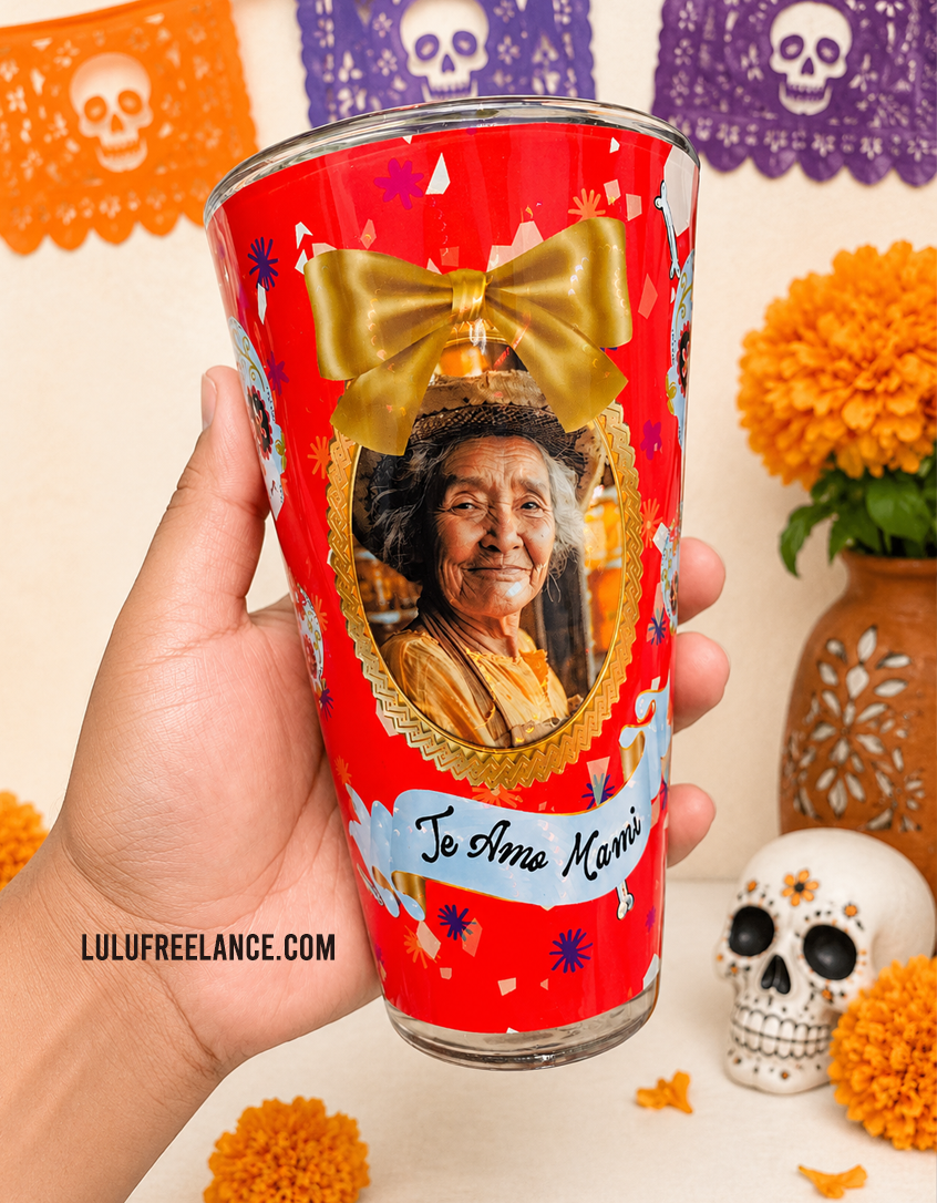 Etiquetas para Veladoras Día de muertos