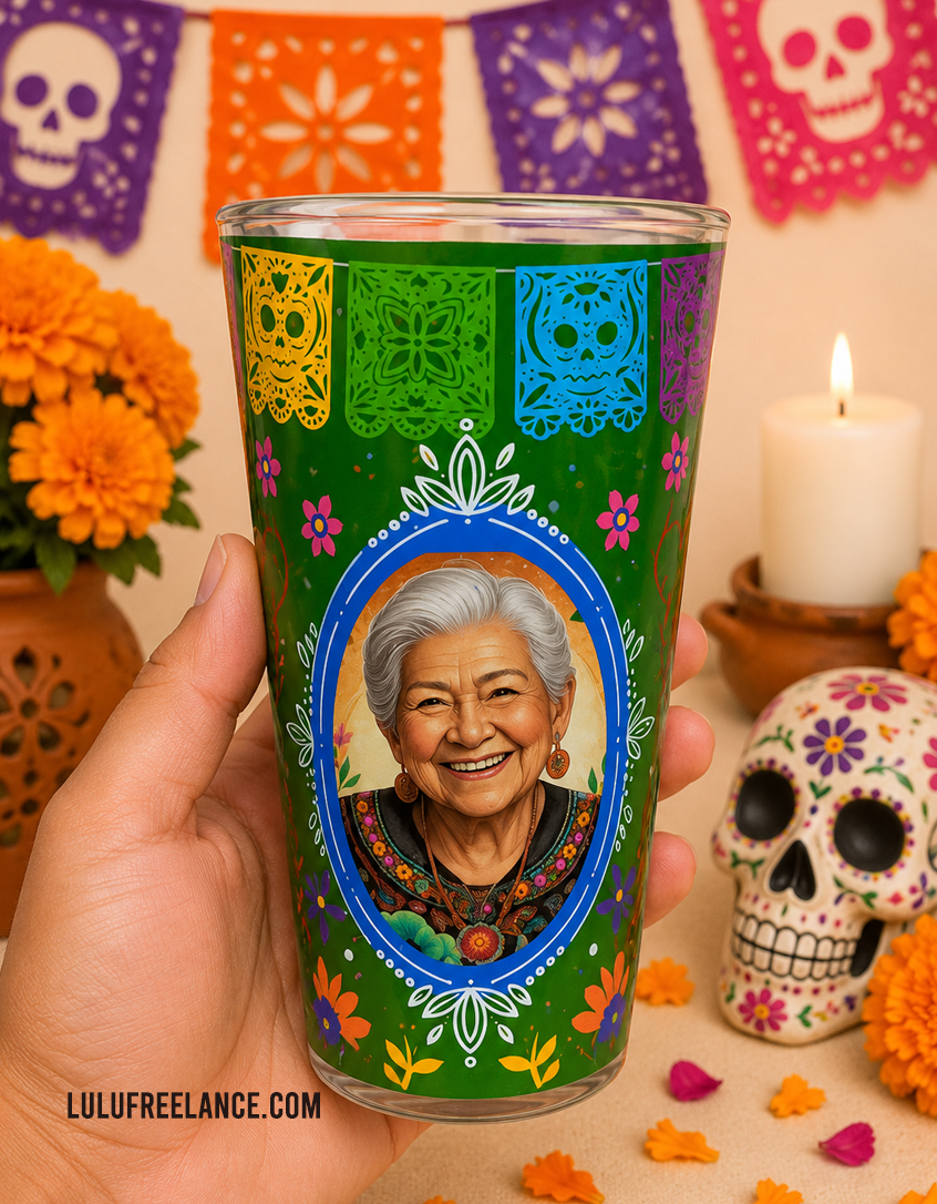 Etiquetas para Veladoras Día de muertos