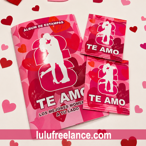 Álbum de Amor Estampas Mundial