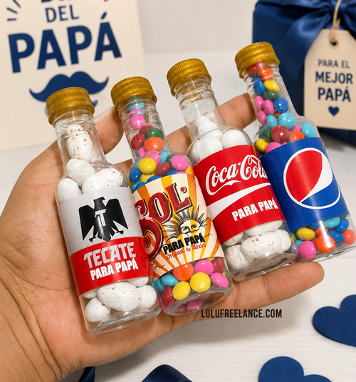 Botellitas para Papá