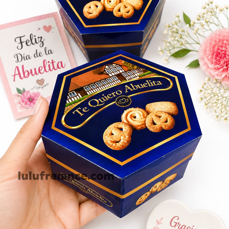 Cajita de Galletas Abuelitos (toda ocasión)