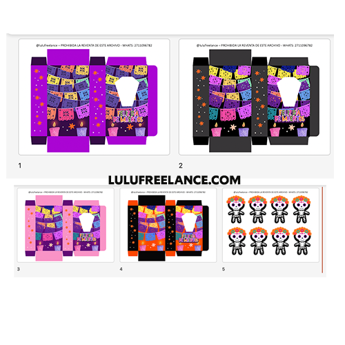 Kit Halloween y Día de Muertos 2025
