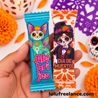 Chocolates Día de Muertos