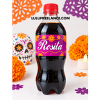 Etiqueta Coca Día de Muertos