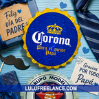 Corcholata para dulceros dìa del padre