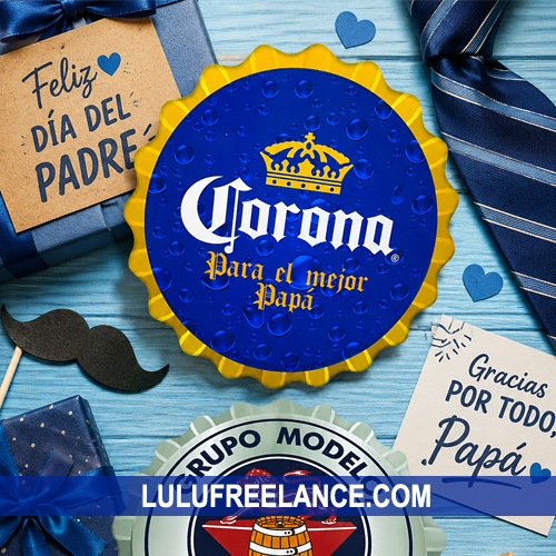 Corcholata para dulceros dìa del padre