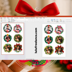 Etiquetas para Esferas Navideñas