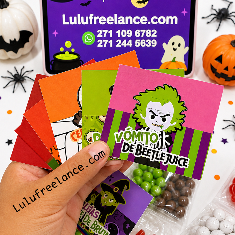 Etiquetas Halloween