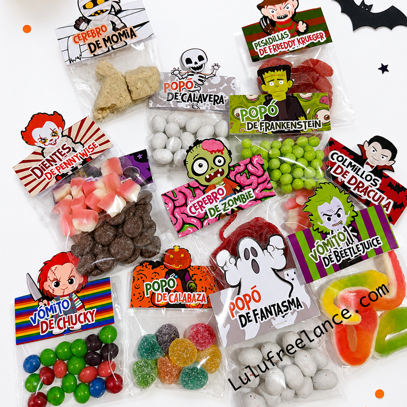 Etiquetas Halloween