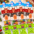Etiquetas Popo Navidad