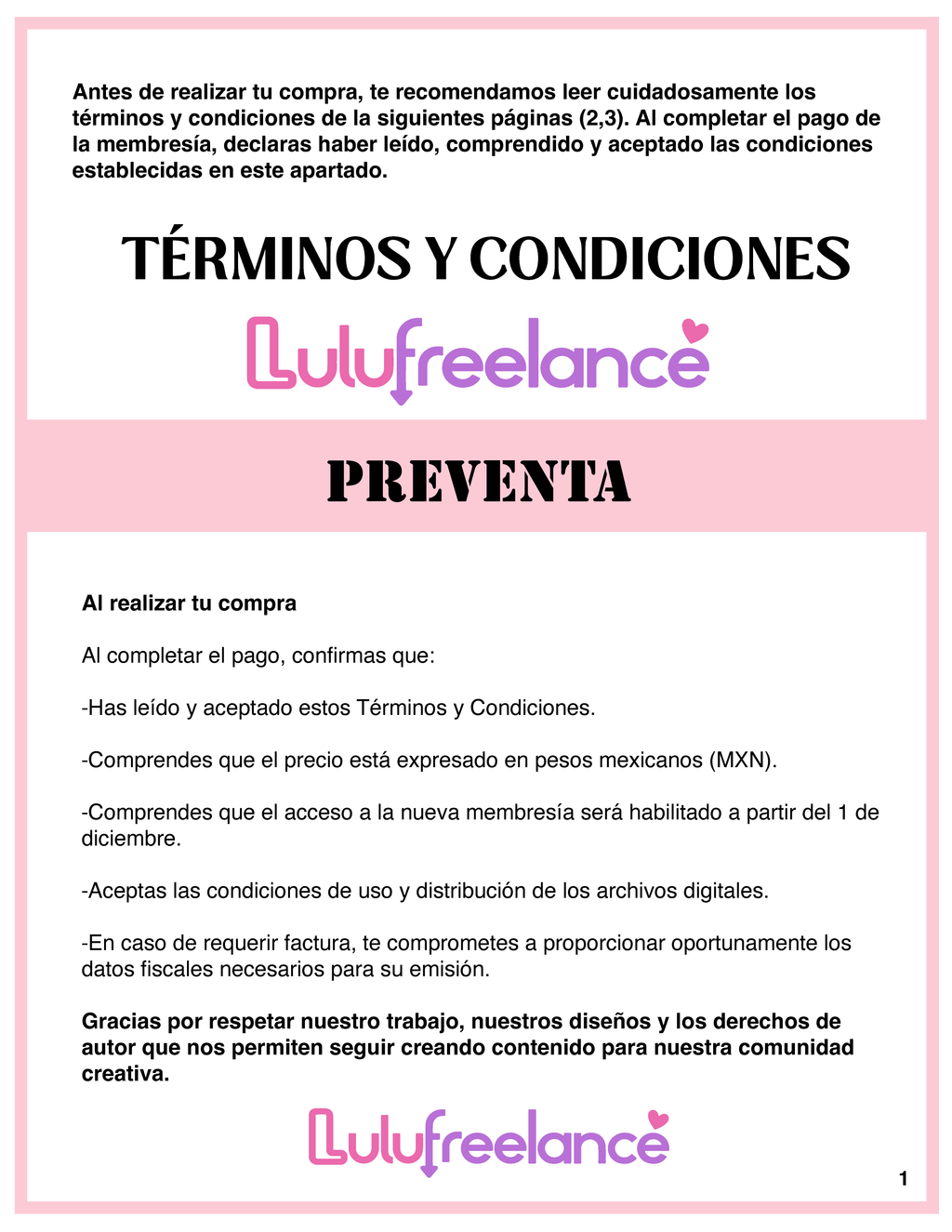 Preventa Membresía Anual 2027