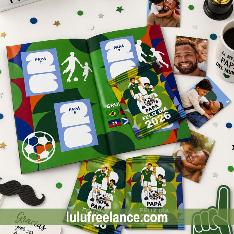 Álbum del mundial para Papá