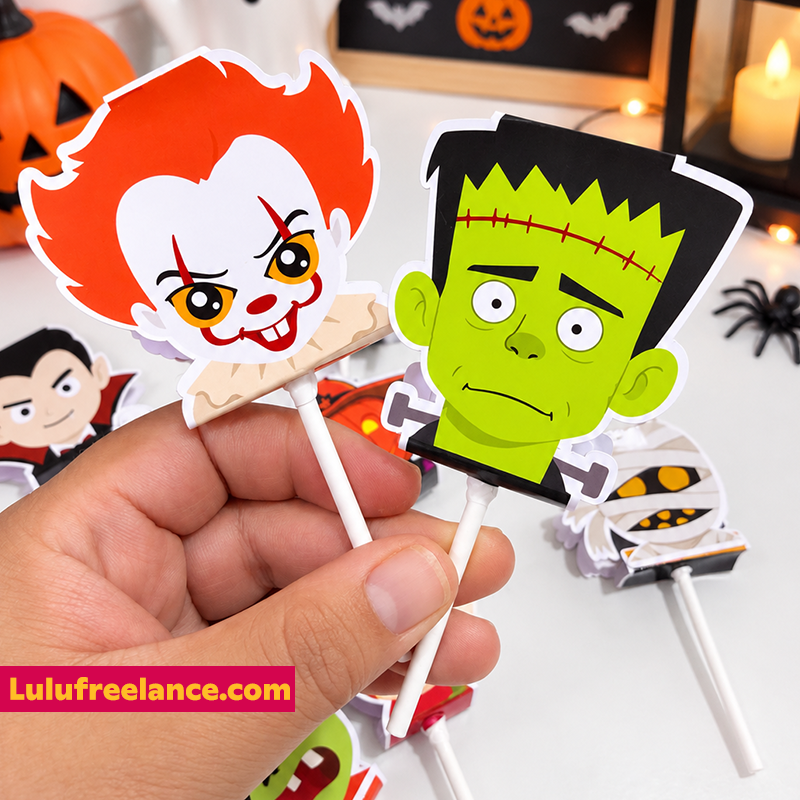 Paletas Halloween