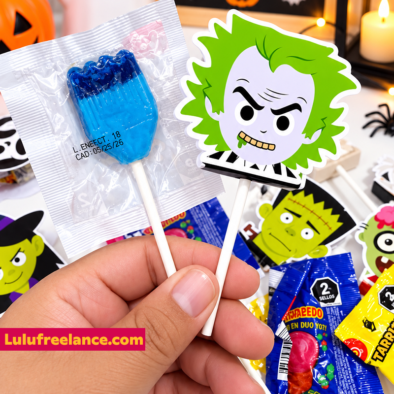 Paletas Halloween