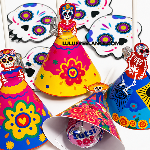 Paletas Día de Muertos