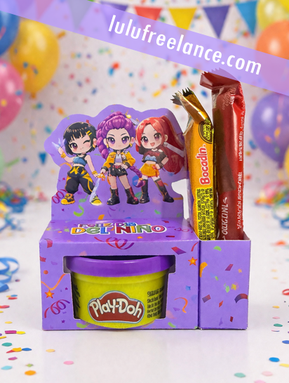 Porta Playdoh Día del niño