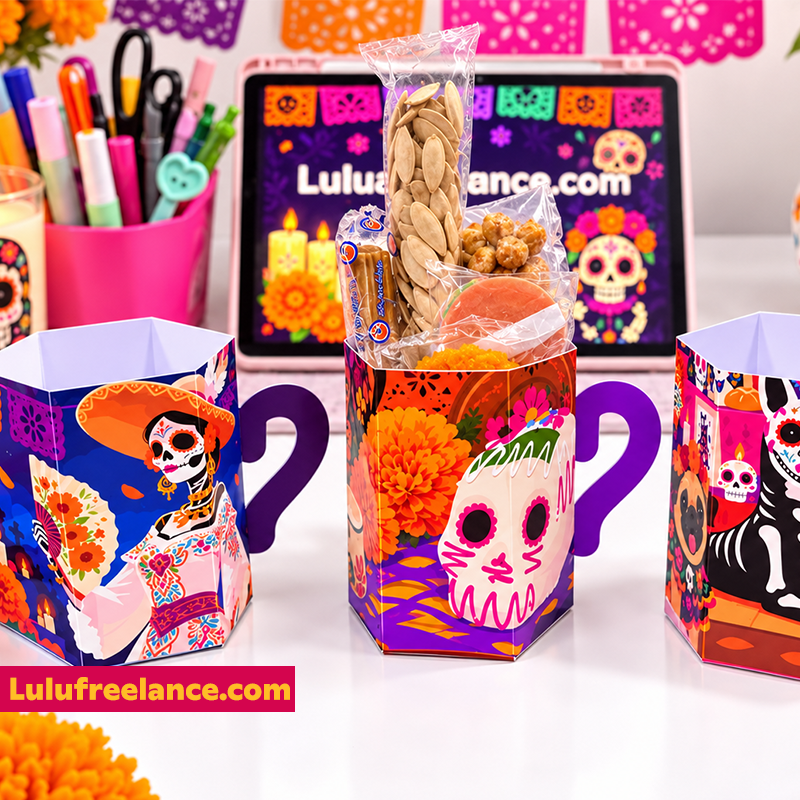 Tazas Día de Muertos
