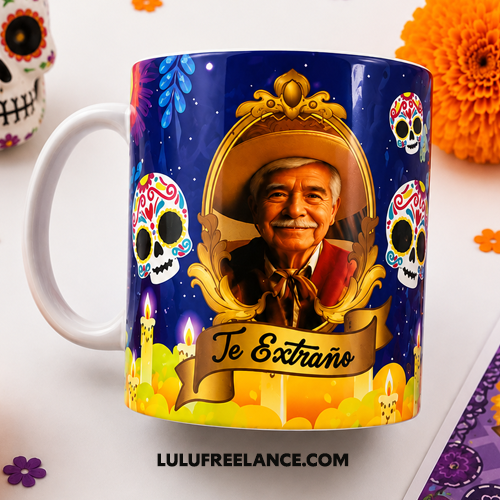Tazas Día de Muertos
