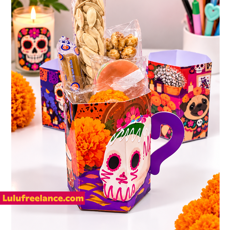 Tazas Día de Muertos