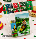 Chicles y encendedores Viva México