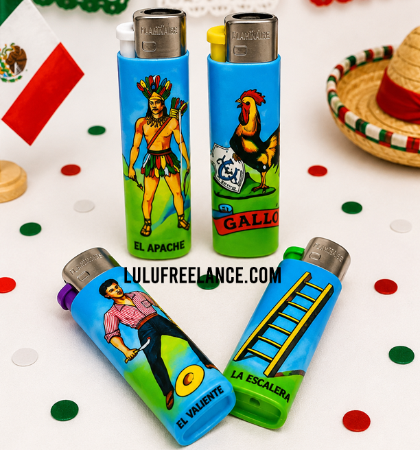 Chicles y encendedores Viva México